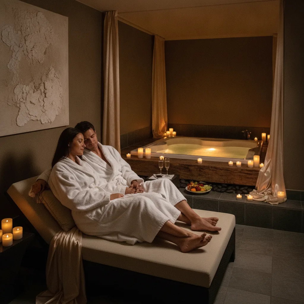 Spa privatif hôtel vs jacuzzi privatif | Guide 2026 - difference spa privatif location jacuzzi