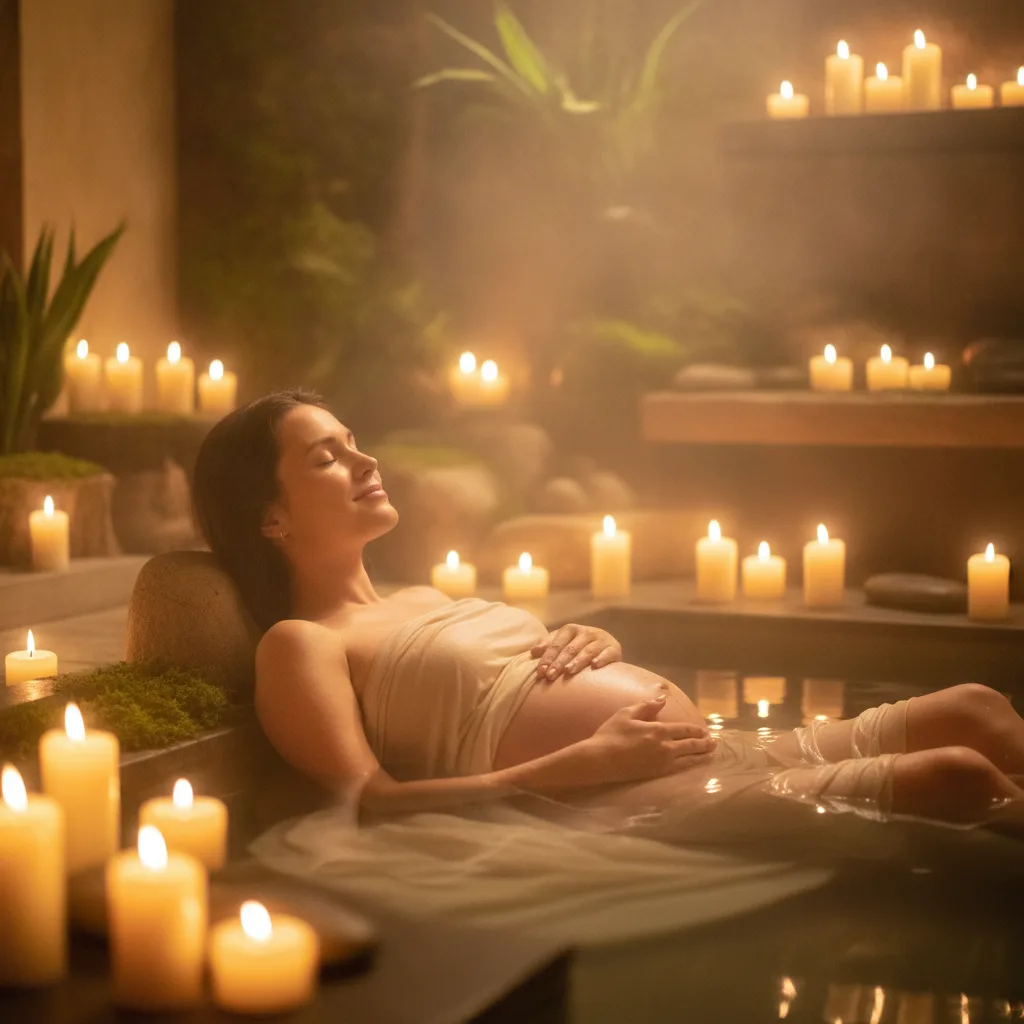 spa privatif baby shower
