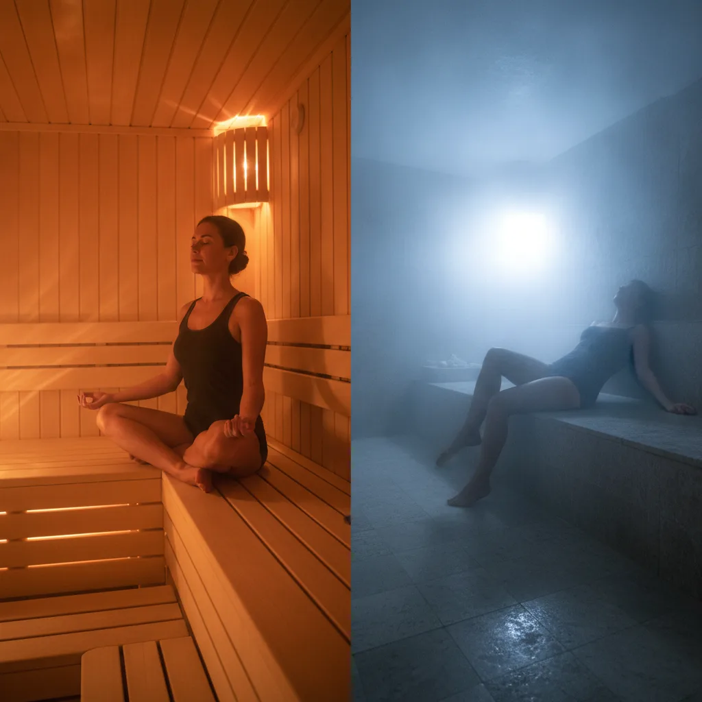 différence hammam sauna
