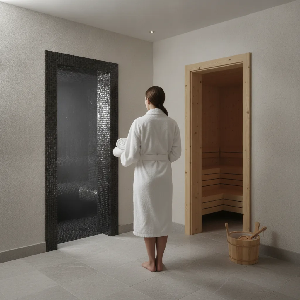 différence hammam sauna