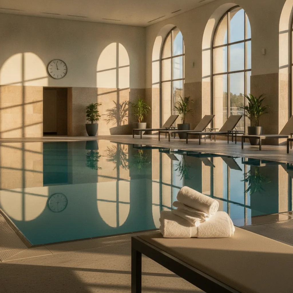 hôtel piscine intérieure paris