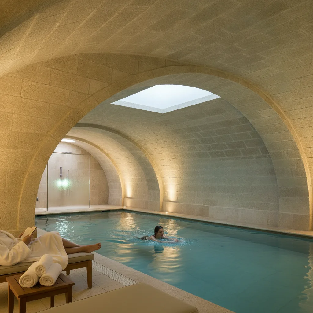 hôtel piscine intérieure paris