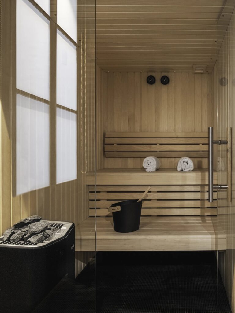 Sauna au Dandy Hôtel