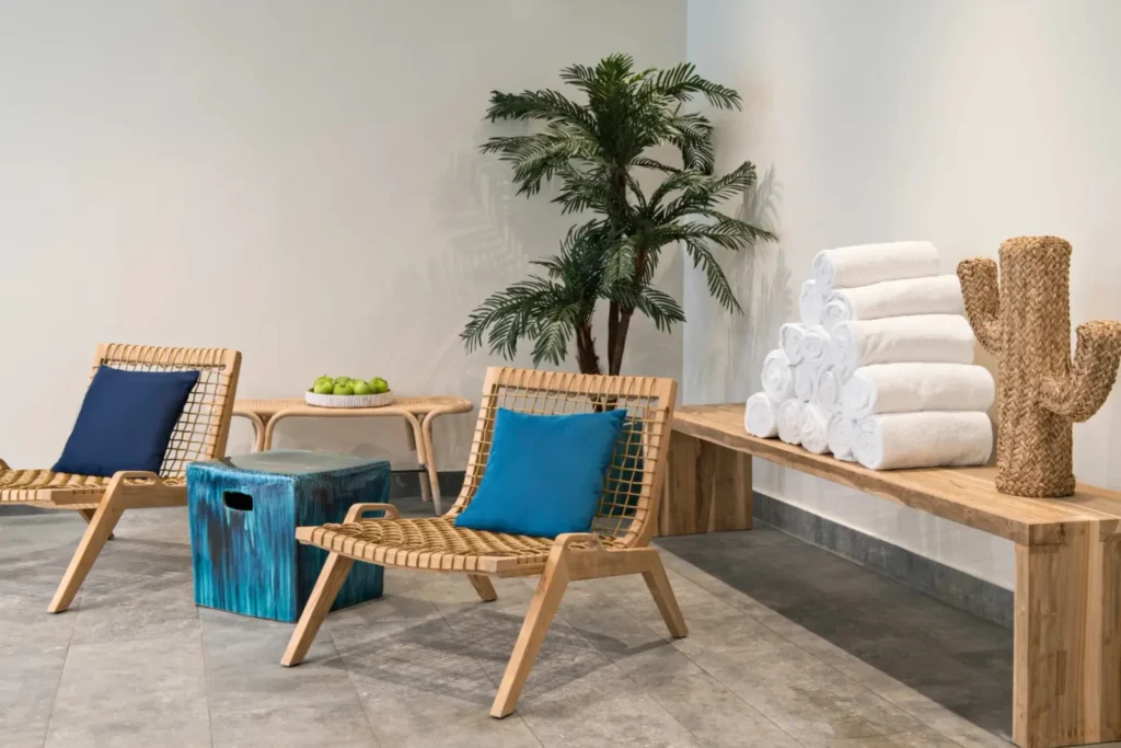 Espace détente du Spa Parister à Paris