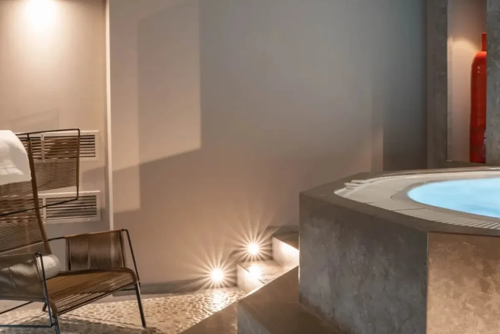 Espace détente au Spa Codage du Pavillon de la Reine