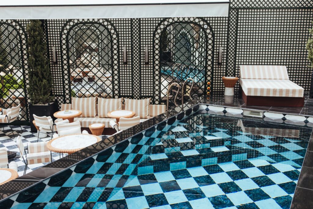 Piscine au Sax