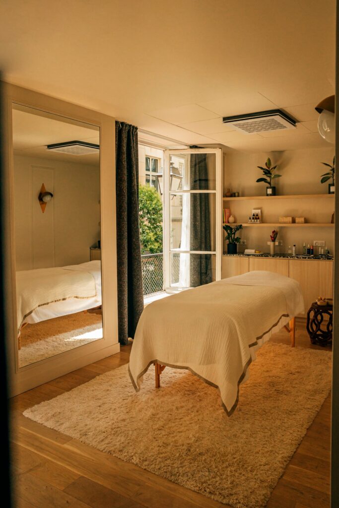 Soin au Spa Bachaumont