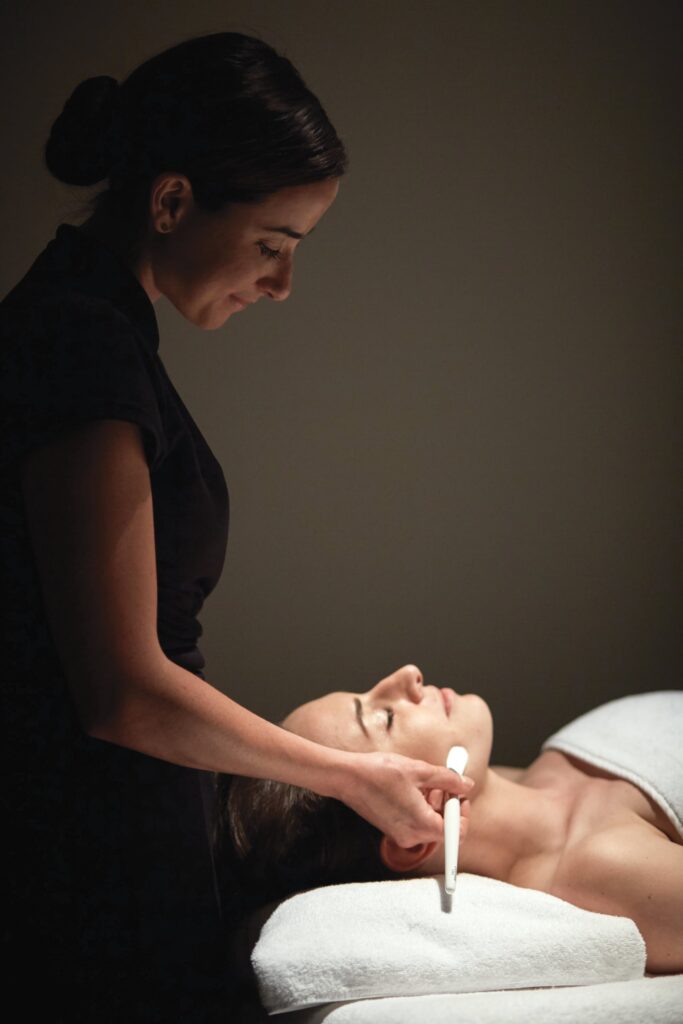 Soin du visage au Spa Bachaumont