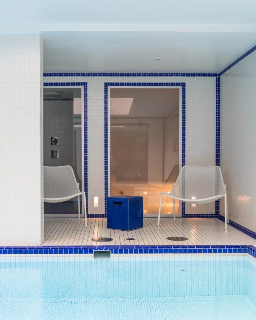 Piscine au Spa Codage Le Boutet